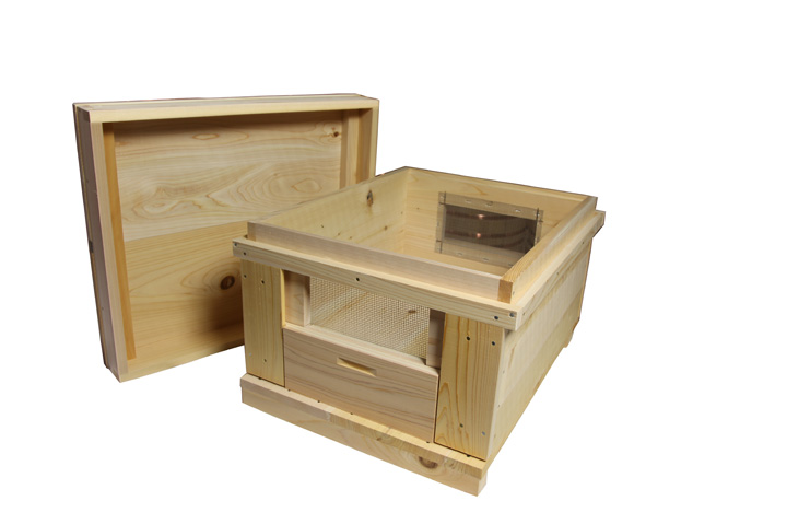 巣箱、継箱 完成品 ｜ 養蜂巣箱の製造販売なら志水木材産業株式会社