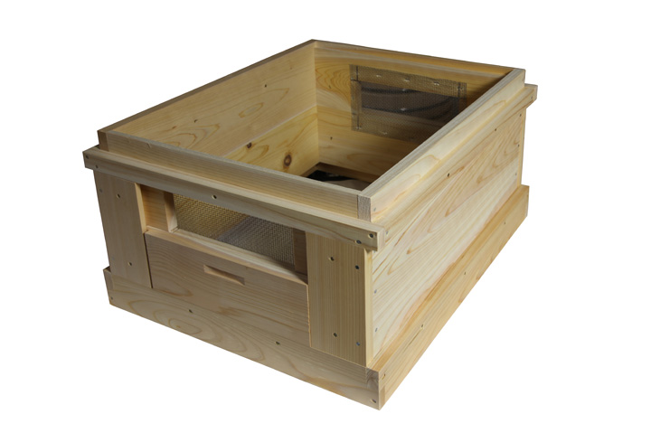 巣箱、継箱 完成品 ｜ 養蜂巣箱の製造販売なら志水木材産業株式会社